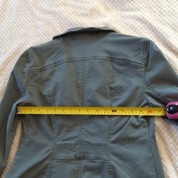 White House Black Market Military Style Jacket - Picture 4 of 6